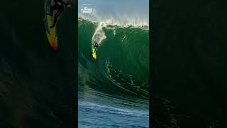 Biggest PaddleIn award winner JoJo Ropers Take Your Shot moment 5hourenergy bigwavesurfing [upl. by Ais804]