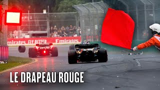 LE DRAPEAU ROUGE EN FORMULE 1 [upl. by Nowyt]