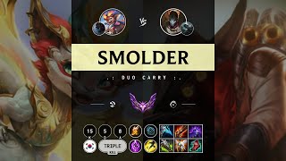 Smolder ADC vs Jhin  KR Master Patch 149 [upl. by Zenia]