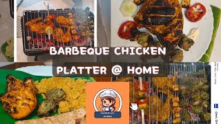 Barbeque chicken full platter at home [upl. by Mccollum671]