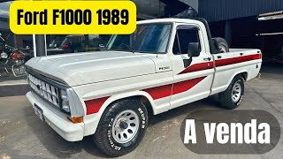 Ford F1000 1989 MOTOR 229 A venda 67982145376 WhatsApp [upl. by Ennirac]