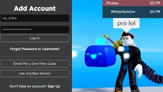 Hacking PRO Accounts AGAIN Blox Fruits [upl. by Zsuedat]