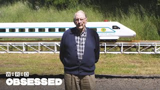 Meet the 89Year Old Who Built a Train in His Backyard  WIRED [upl. by Eilerua]