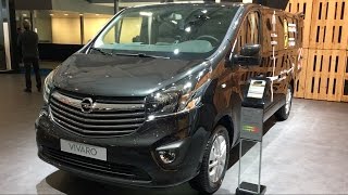 Opel Vivaro 2017 In detail review walkaround Exterior [upl. by Aldo]