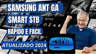 2024 Como Instalar SMART STB NA SAMSUNG ANTIGA SERIE J  Atualizado [upl. by Leinoto]