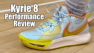 NIKE KYRIE 8 PERFORMANCE REVIEW KYRIES LAST UNRELEASED SIGNATURE SHOE WITH NIKE IS IT GOOD [upl. by Oralie]