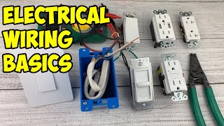 Home Electrical Wiring Basics  Tutorial 2022 [upl. by Alverson899]