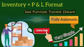 SALE PURCHESE INVENTORY  PL FORMAT all in one IN HINDI inventorysystem inventory [upl. by Aerdnas275]