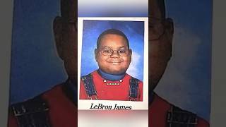 Lebron James yearbook photo… shorts [upl. by Ebeneser186]