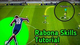 Rabona Tutorial efootball mobile 2023 [upl. by Bekaj82]