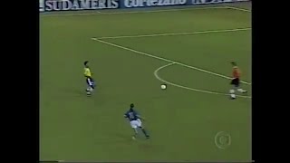 Rogério Ceni Jogando de Libero  Brasil 5x1 Equador 1998 [upl. by Negris]