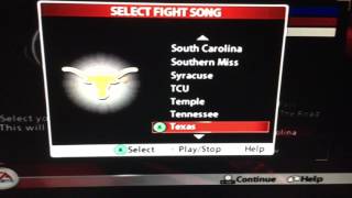 NCAA Football 2005  Texas Longhorns Fight Song [upl. by Moseley]