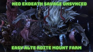 Deltascape V40 Savage Unsync Black Mage POV [upl. by Yeltsew]