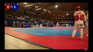 Dutch Open Taekwondo 2024 F67 Vanessa Korndl Germany vs Leonarda Andric  Canada [upl. by Anigal641]