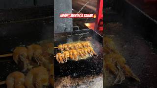 Udang mentega bakar Tsuka Seafood🦐🔥 food seafood viralvideo streetfood foodie viralshort [upl. by Atinad]