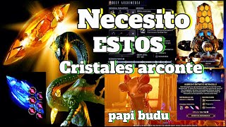 warframe necesito los cristales arconte para hacer mas fuerte a nova prime [upl. by Irolam999]