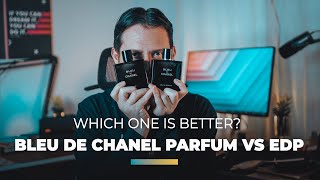 Bleu de Chanel Parfum vs EDP  Which one is better for office perfume [upl. by Keil]