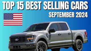 Top 15 Best Selling Car Brands in the USA  August 2024 September Report [upl. by Notsuoh]