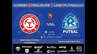 ASG Stanley Futsal Team Brzeg vs Ruch Chorzów Futsal [upl. by Kihtrak]