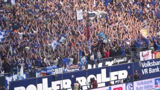 Schalke Fan mit Rücken zum Spiel am 2 Mai 2015 Roda Song [upl. by Ahsetra]