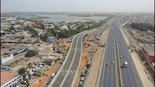 Dakar ouverture de l’autopont de Camberene au grand bonheur des usagers de la route [upl. by Constantia]