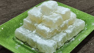 Authentic Turkish Delight Recipe  Lokum Recipe [upl. by Parke480]