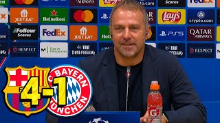 Rueda prensa HANSI FLICK FC BARCELONA 41 FC BAYERN MUNICH [upl. by Euqinna302]