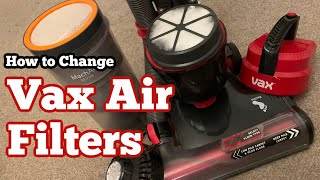 How to Change Filters Vax Mach Air Steerable Stretch Pet Max  60 Second Guide [upl. by Schaffer860]