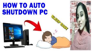 How to set pc auto Shutdown Timer in Windows 10 [upl. by Siskind894]