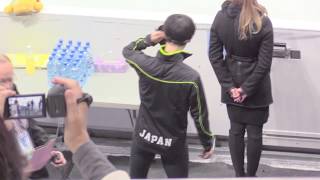 FANCAM Rostelecom Cup 20171019 Practice 羽生結弦 Yuzuru Hanyu focus [upl. by Lahcear]