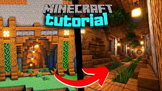 Como HACER un ALMACEN SUBTERRANEO Minecraft TUTORIAL 119 [upl. by Adniralc577]