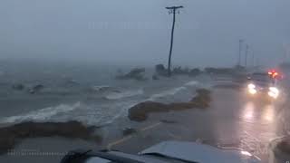 09132021 Matagorda TX  Power Out Storm Surge and Wind Damage [upl. by Dawaj]