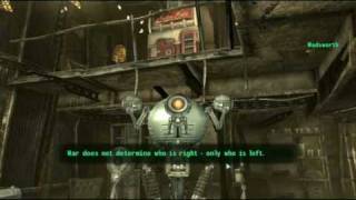 Fallout 3  Wadsworth the Comedian [upl. by Wyne17]