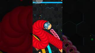 Worms zone io  Cacing besar superhero Captain America  slither snake [upl. by Uhayile]