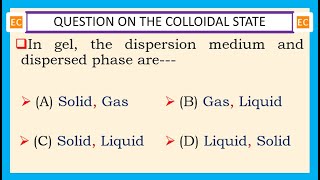 OQV NO – 354 In gel the dispersion medium and dispersed phase are [upl. by Faustena]