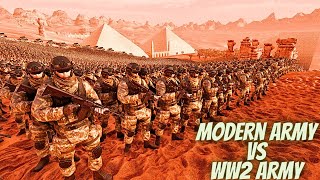 Modern Army VS 2000000 WW2 Army  Ultimate Epic Battle Simulator 2 GreekyMaster​ [upl. by Reider211]