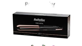 Bucle perfecte cu Babyliss 2 în 1 Pure Metal [upl. by Assadah]