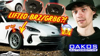 LIFTING a NEW BRZGR86 WINTER BRZ Build [upl. by Otero]