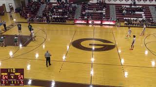 Gloversville High School vs Hudson Falls High School Mens Varsity Basketball [upl. by Skiba886]