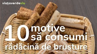 10 motive să consumi rădăcina de brusture [upl. by Narah216]