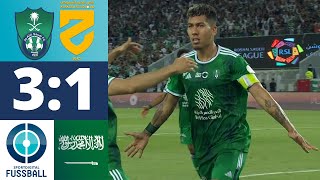 FirminoHattrick amp MendyPatzer AlAhli gewinnt Auftaktspiel  AlAhli  AlHazem [upl. by Malvino]