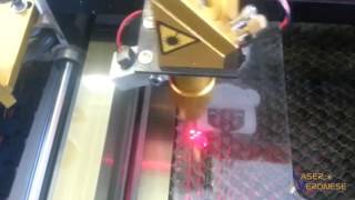 Tutorial incisione e taglio laser plexiglas  Laser Veronese Srl [upl. by Anyale776]