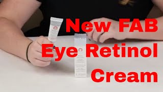 FIRST AID BEAUTY FAB Skin Lab Retinol Eye Cream with Triple Hyaluronic Acid [upl. by Akirre]