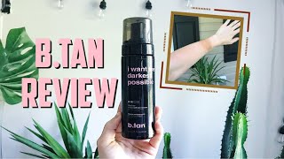 BTAN REVIEW  SELF TAN ROUTINE  7 TIPS [upl. by Hardej]