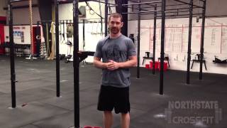 CrossFit Straight Bar Dips  Northstate CrossFit [upl. by Anillek]