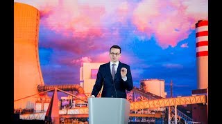 Mateusz Morawiecki w Elektrowni Kozienice [upl. by Rebak]