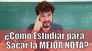 Cómo Estudiar Rápido y Bien para Un Examen  Saca la Mejor Nota para Aprobar Fácil Exámenes Test Día [upl. by Thorr]