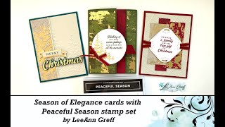 3 Season of Elegance cards [upl. by Herold402]