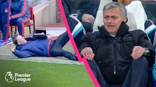 HILARIOUS Premier League Managers Sideline Antics Part One ft Van Gaal Mourinho amp more [upl. by Riek107]