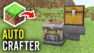 How To Make Automatic Crafter In Minecraft  Full Guide [upl. by Reich105]